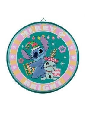 NWT. DISNEY Stitch Metal Wall Art